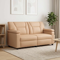 vidaXL Soffa Cappuccino 171 x 85 x 93 cm Konstläder
