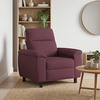vidaXL Soffa Lila 95 x 90 x 95 cm Tyg