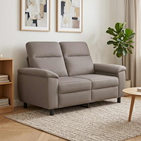 vidaXL Soffa Taupe 158 x 90 x 95 cm Tyg