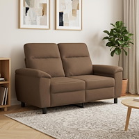 vidaXL Soffa Brun 158 x 90 x 95 cm Tyg