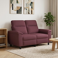 vidaXL Soffa Lila 158 x 90 x 95 cm Tyg