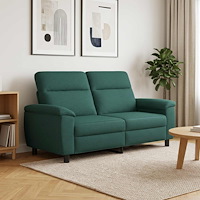 vidaXL Soffa Mörkgrön 178 x 90 x 95 cm Tyg