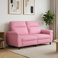 vidaXL Soffa Rosa 178 x 90 x 95 cm Tyg