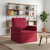 vidaXL Fåtölj Vinröd 70 x 81 x 82 cm Sammet (V)