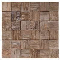 vidaXL Väggpanel 11 st Naturlig 30 x 30 x 2 cm