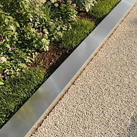 vidaXL Topprofil för rabattkant 2 st 100 x 15 x 5 cm Galvaniserat stål