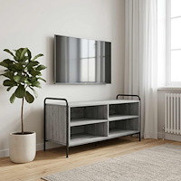 vidaXL TV-skåp 140 x 39,5 x 50 cm Grå Sonoma Konstruerat trä