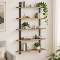 vidaXL Vägg hylla Artisan-ek 60,5 x 13,5 x 102,5 cm Konstruerat trä