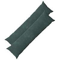 vidaXL Kuddöverdrag 2 st HEERLEN HavBlå 40 x 145 cm Mikrofiber Fleece