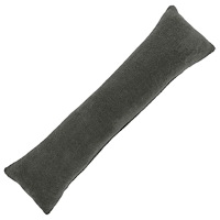 vidaXL Kuddöverdrag HEERLEN Mörkgrå 40 x 145 cm Bouclé