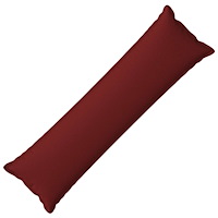 vidaXL Kuddöverdrag HOUTEN Vinröd 40 x 145 cm Faux Linne