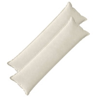 vidaXL Kuddöverdrag 2 st HOUTEN Gräddvit 40 x 145 cm