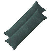 vidaXL Kuddöverdrag 2 st HOUTEN HavBlå 40 x 145 cm Mikrofiber Fleece
