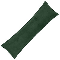 vidaXL Kuddöverdrag HOUTEN Mörkgrön 40 x 145 cm Bouclé