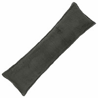 vidaXL Kuddöverdrag HOUTEN Mörkgrå 40 x 145 cm Bouclé