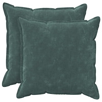 vidaXL Kuddöverdrag 2 st HOUTEN HavBlå 70 x 70 cm Mikrofiber Fleece
