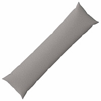 vidaXL Kudde med kudde HEERLEN Moln Grå 40 x 145 cm Tyg