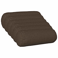 vidaXL Kudde med kudde HEERLEN 6 st Taupe Tyg