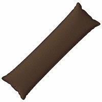 vidaXL Kudde med kudde HOUTEN Brun 40 x 145 cm Faux Linne