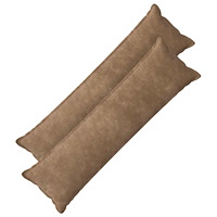 vidaXL Kudde med kudde HOUTEN 2 st Taupe Mikrofiber Fleece