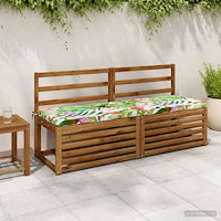 vidaXL Bänk kudde SOEST 100% Polyester Flerfärgsdesign 140 x 50 x 5 cm