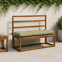 vidaXL Bänk kudde VIANEN 100% Polyester Ljusgrön 100 x 40 x 12 cm