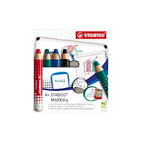 STABILO Stabilo MARKdry Whiteboard-/Flipover-penna inkl. pennvässare...