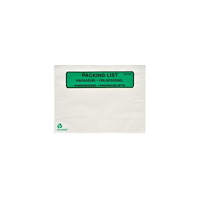 Grippie Green Følgeseddellommer Docustick Green C5 med tryk