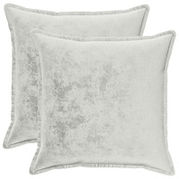 vidaXL Kuddöverdrag 2 st HOUTEN Ljusgrå 55 x 55 cm Flanell