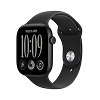 Apple Apple Watch Series 12 GPS-smartklocka 46 mm 64 GB, svart spo...