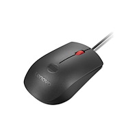 Lenovo Lenovo - mus - USB - svart, röd