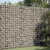 vidaXL Gabion med 3,5 mm tråd och 10x10 cm nät 150x100x200 cm