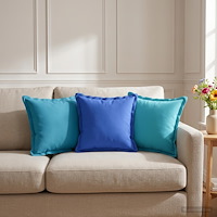 vidaXL Kudde med kudde HOUTEN 6 st Turkos Polyester