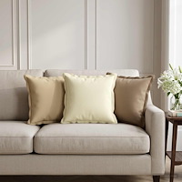 vidaXL Kudde med kudde HOUTEN 12 st Beige Polyester