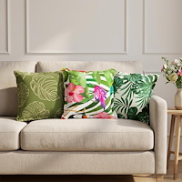 vidaXL Kudde med kudde HOUTEN 12 st Flerfärgsdesign Polyester