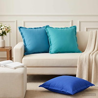 vidaXL Kudde med kudde HOUTEN 12 st Turkos Polyester
