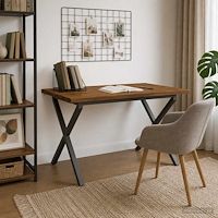 vidaXL Live Edge Matbord 110 x 55 x 75 cm Massivt Akaciaträ