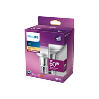 Philips Philips - LED-spotlight - form: R80 - E27 - 4 W - varmt vitt ljus - 2700 K