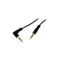 StarTech.com StarTech.com 0,3 m (1 fot) högervinkel 3,5 mm ljudkabel