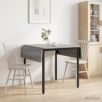 vidaXL Utbyggbart matbord 120 x 81,5 x 75 cm Konstruerat trä