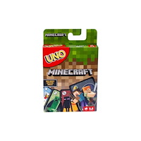 Mattel Games Mattel Games UNO Minecraft kortspel, 112 kort, 2–10 spelare,...