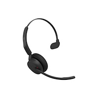 GN Audio Jabra Evolve3 45 MS Mono - headset - USB-C via Bluetooth-adapter, USB-C - Zoom Certified - med laddningsställ