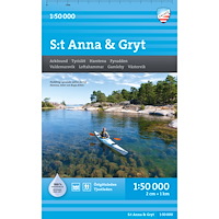 Calazo Förlag St Anna och Gryts skärgårdar 1:50.000