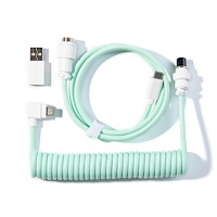 Keychron Keychron Coiled Aviator Cable 8K, Mintfärgad, 176 m, 1 styck...