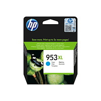 HP HP 953XL - Lång livslängd - cyan - original - bläckpatron