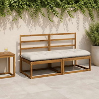 vidaXL Bänk kudde VIANEN 100% Polyester Vit 180 x 60 x 12 cm
