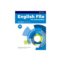 Oxford University Press English File fifth edition: Pre-Intermediate: Workbook without key (häftad, eng)