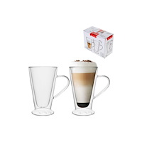 Florina Florina termiska glas med handtag kon double wall Florina Ma...