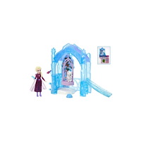 Disney Disney Frozen Elsa's Icy Hideaway lekset, Elsa-docka + två d...