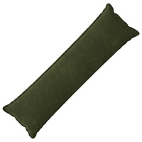 vidaXL Kudde med kudde HOUTEN Grön 40 x 145 cm Mikrofiber Fleece